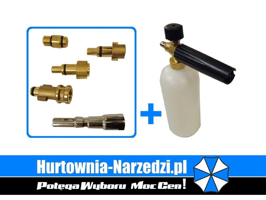 Pianownica myjka + 4 końcówki LAVOR BOSCH NILFISK STHIL