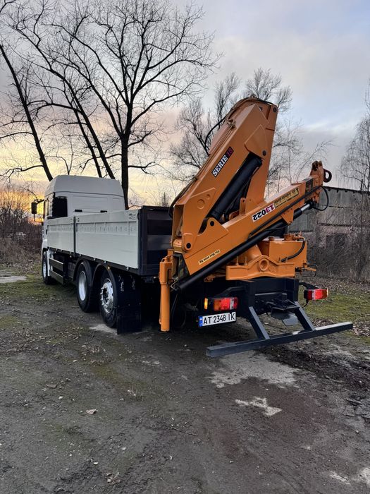 Man TGA кран-маніпулятор