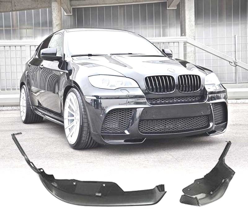 SPLITTERS PARA-CHOQUES FRONTAL BMW X6 E71 LOOK M PERFORMANCE