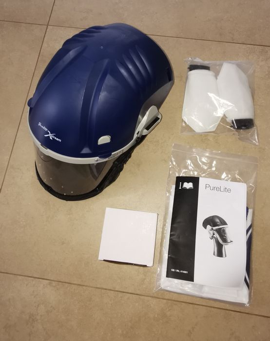 Maska pełnotwarzowa Respirator oczyszczający powietrze PureFlo Purelit