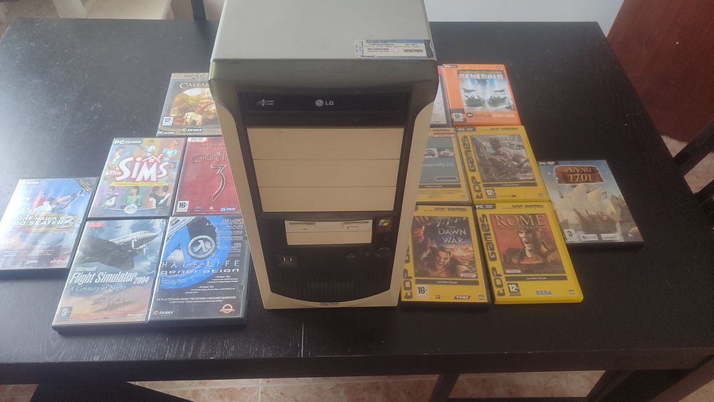 Computador Windows XP SP2 com jogos incluidos Citydesk