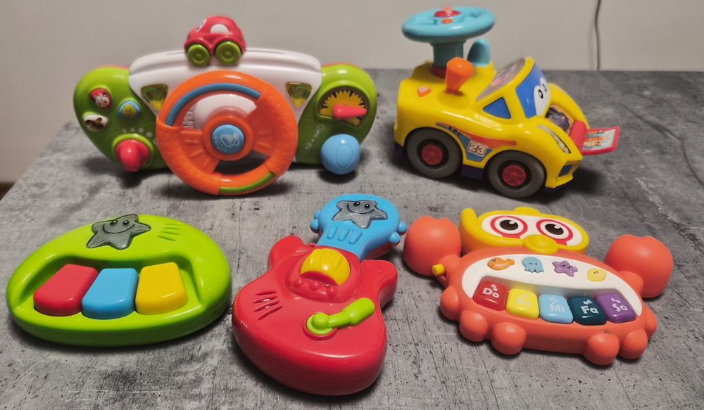 Zabawki interaktywne 5 szt.