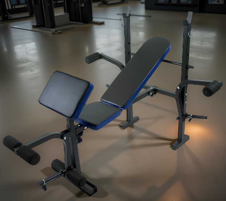 Лавка для жима L250 + Штанга + гантели 52 кг Скамья жиму Лава Тренажер