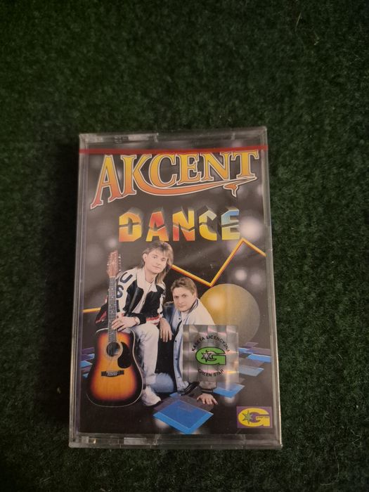 Akcent Dance folia  disco polo kaseta audio