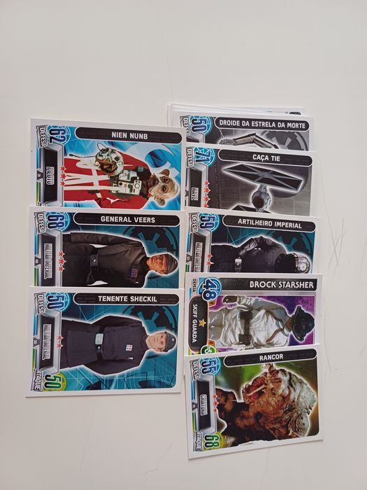 Cartas Star Wars Force Attax