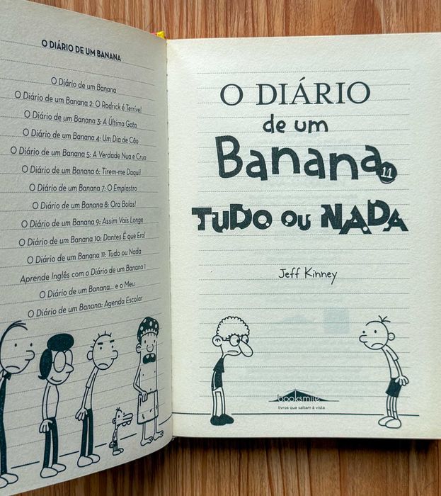 O Diário de um Banana N.º 11 - Tudo ou nada, de Jeff Kinney