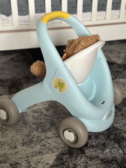 Ходунки-толкар-коляска для ляльки 3 в 1 Smoby