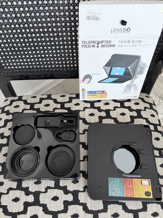 Teleprompter Lenso TC7 + pilot Bluetooth | do nagrywania video