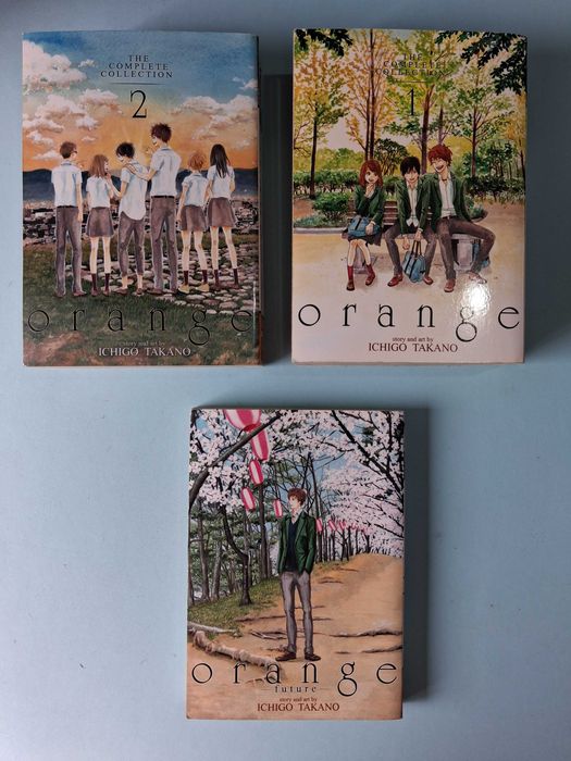 ORANGE : The Complete Collection # 1, 2, 3 [Completo] - Ichigo Takano. 948 páginas.