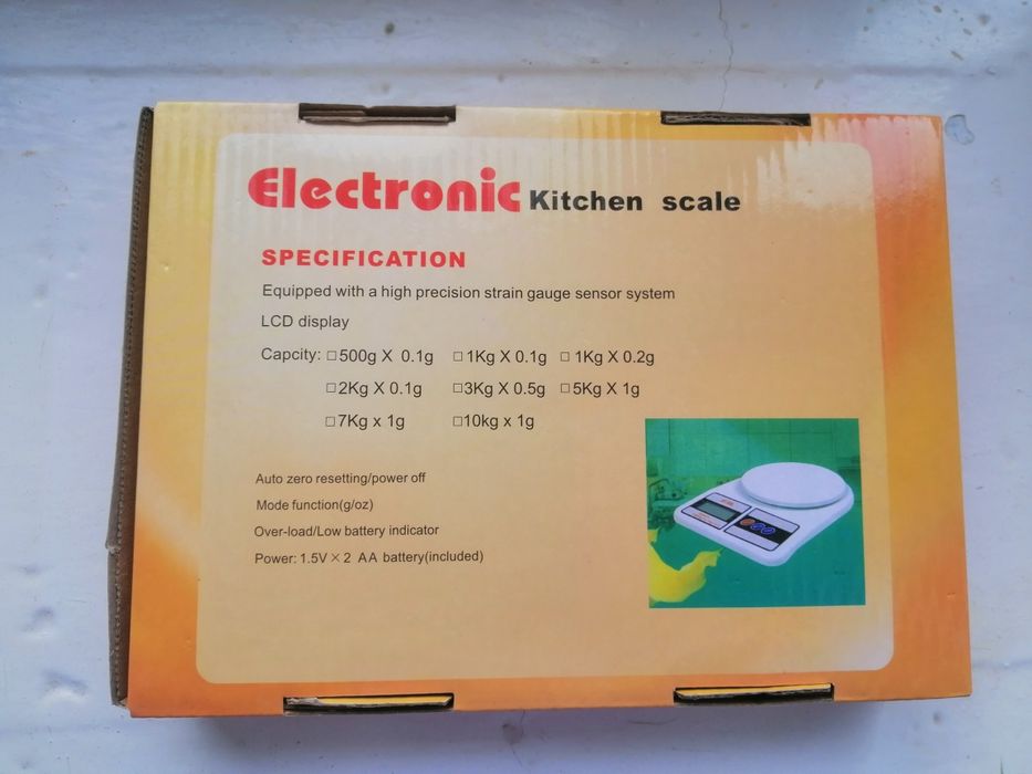 Вага кухонна Єlectronic Kitchen scale SF-400