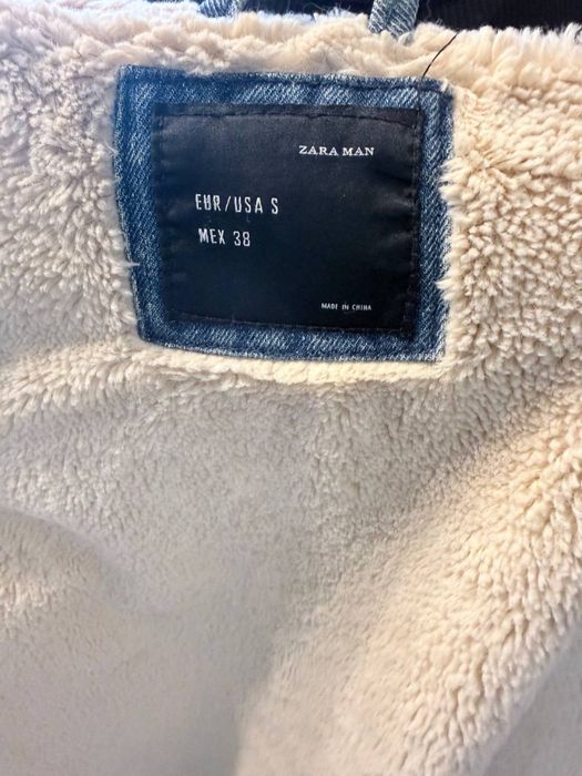 Kurtka dżynsowa zara rozm s oversize