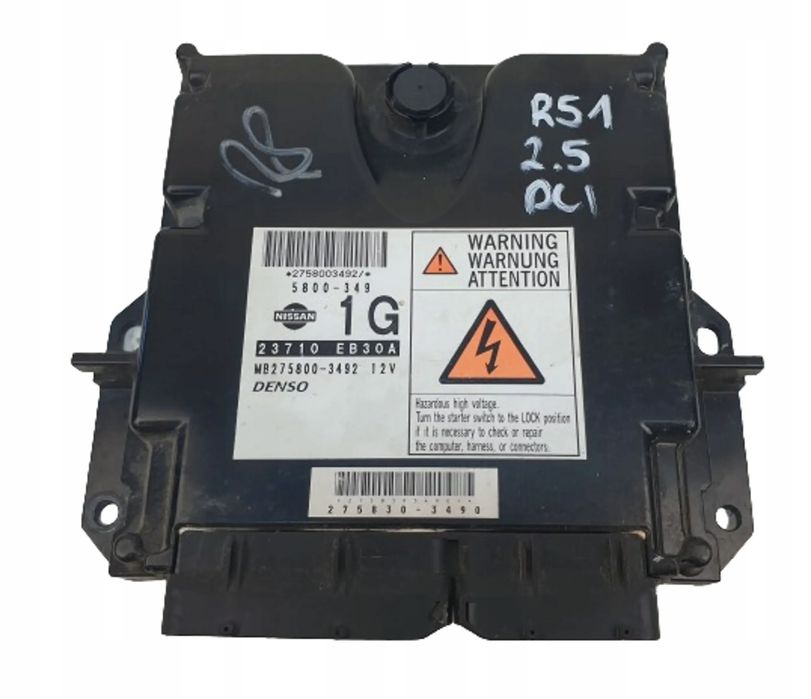 nissan pathfinder r51 navara d40 2.5 dci komputer silnika 23710-eb30a oryg