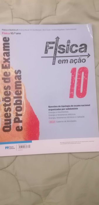Livros de exercício  (como NOVOS) 10°\11°\12°