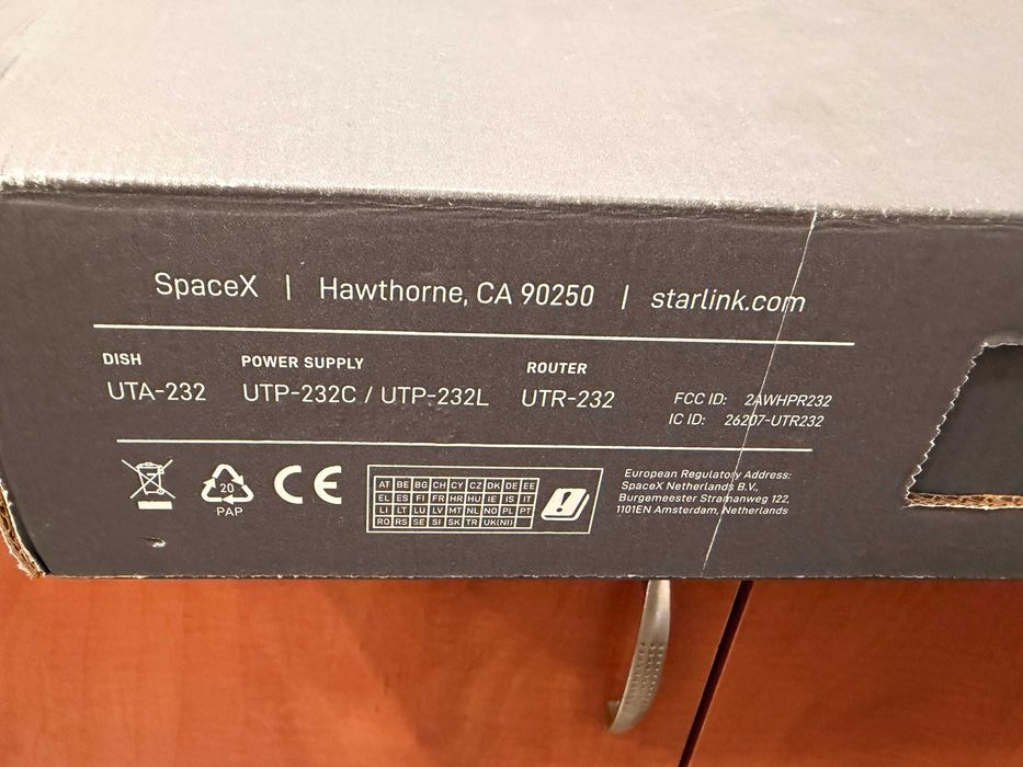 STARLINK Standard Kit V4 WLAN Router - Komplet  - ASCOM ul Klasztorna