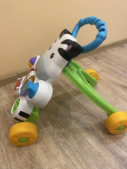 Продам музичні інтерактивні ходунки Fisher-Price, зебра.