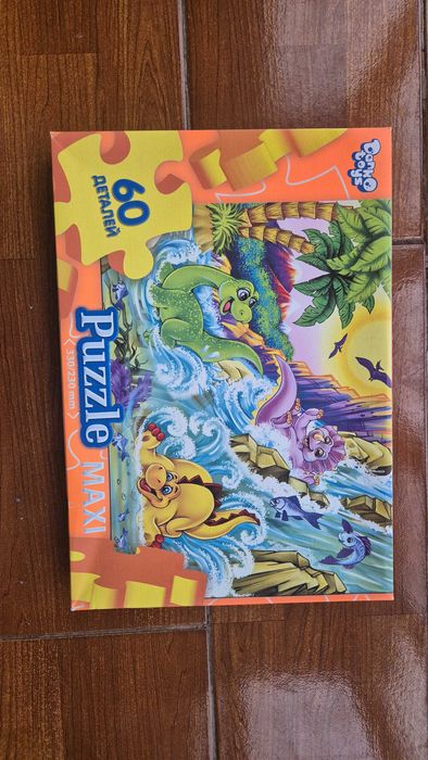 Пазли g toys тачкі 3+ 70 шт пазли машини пазли дінозаври