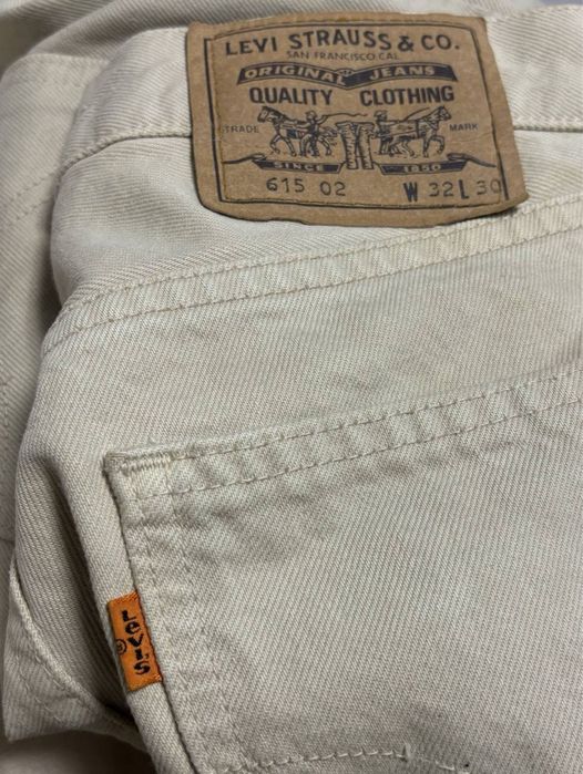 Levi’s джинси, світлі прямі 615 w32 l30