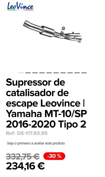 Supressor catalisador MT10/R1