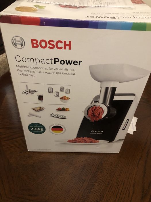 Мʼясорубка електрична реверсна фірми Bosch. Нова .