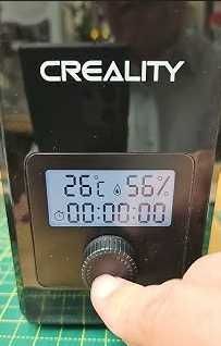 Екран LCD для сушарки, сушка, пластик 3д Creality Filament Dry Box 2.0
