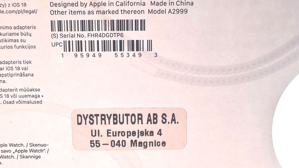 Smartwatch Apple seria 10