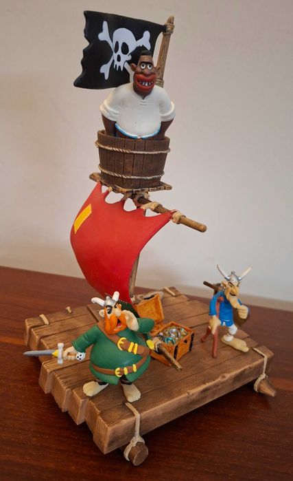 Jangada dos Piratas. Asterix