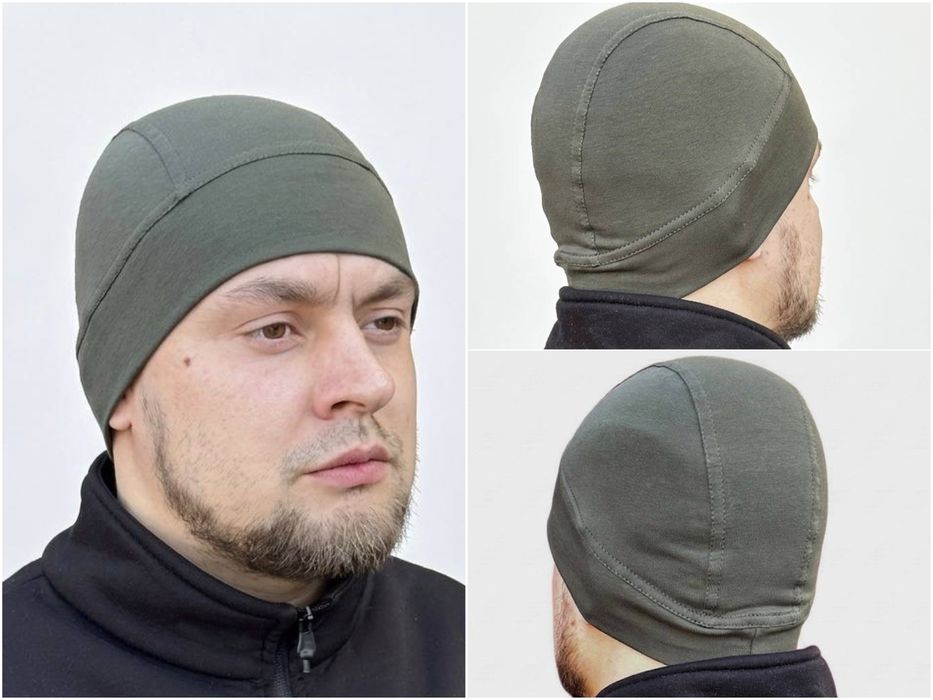Підшоломник літній, шапка літня під шолом каску піксель олива чорний