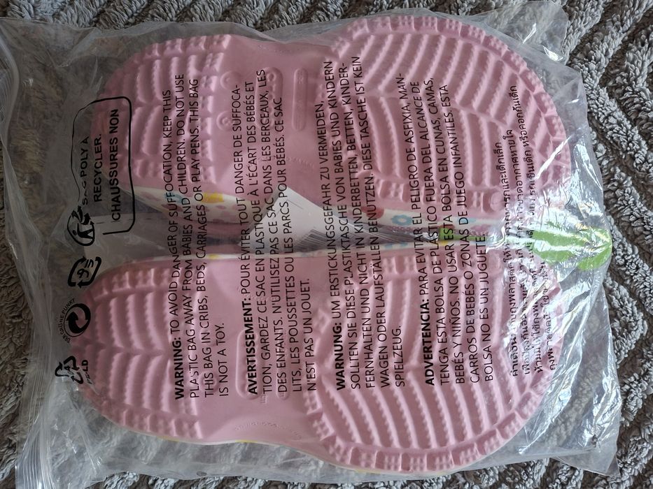 Crocs Minnie Classic K Novas Originais 34/35