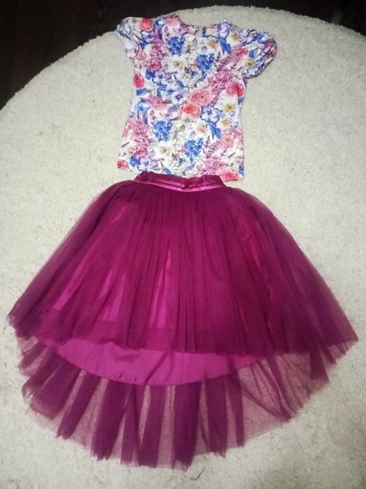 Блуза и юбка для девочки