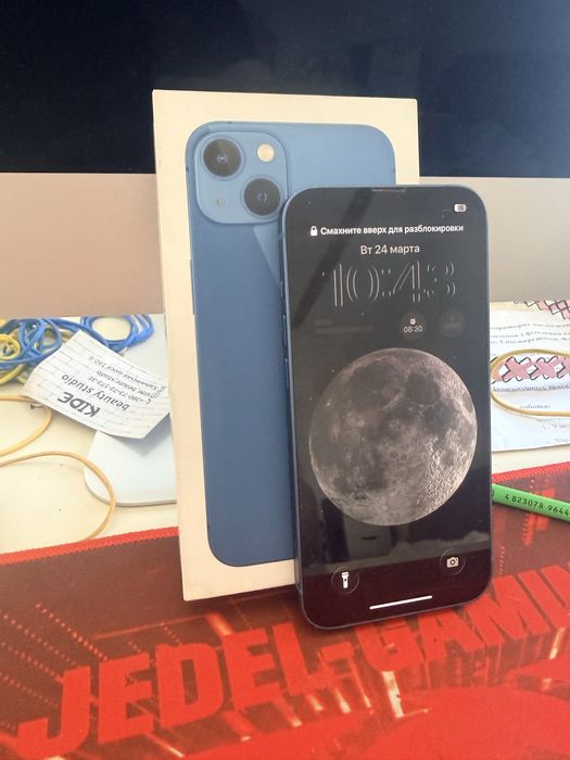 Iphone 13 blue 256 gb neverlock
