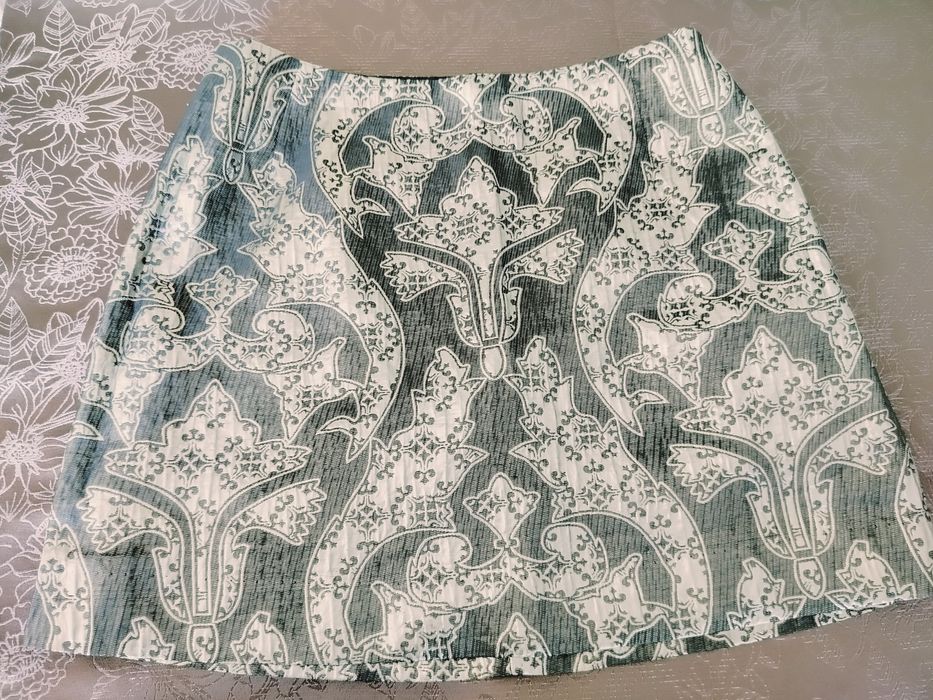 Spódnica mini z tafty H&M