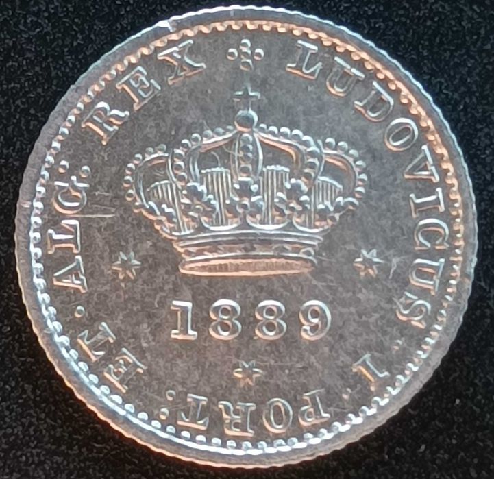 Moeda 50 Reis de 1889