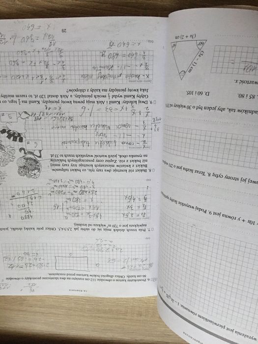 Matematyka zbiór zadań gimmazjum
