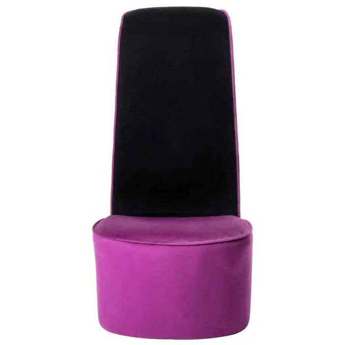 Cadeira Estilo Sapato , em veludo, sofá original