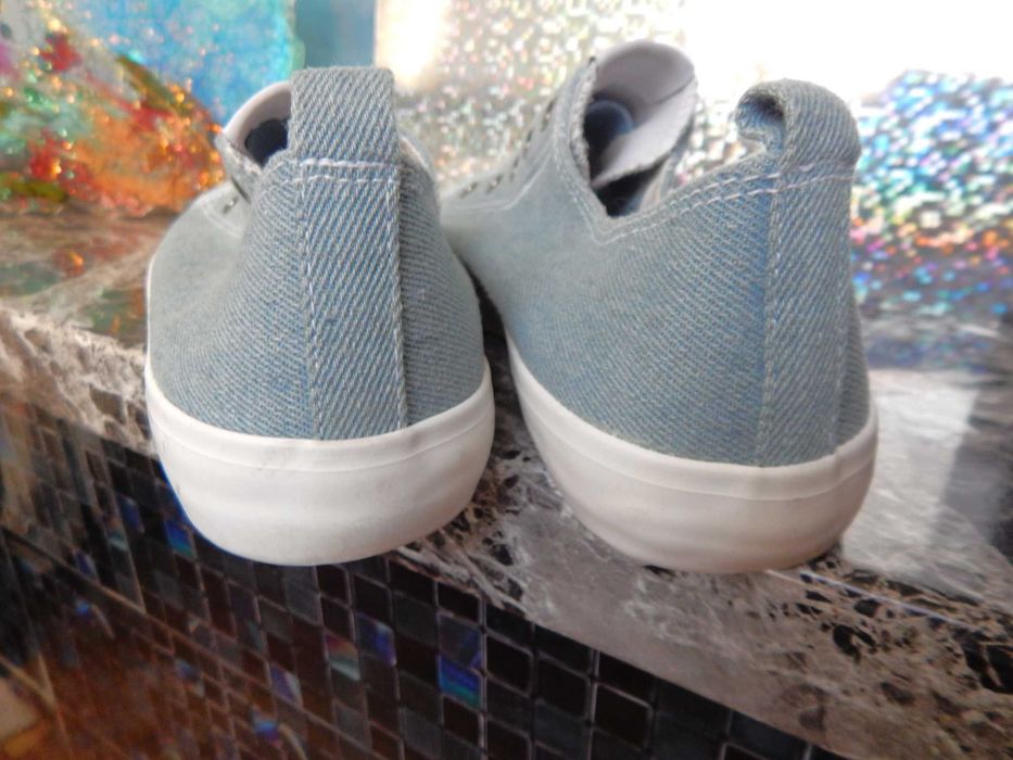 Стильні джинсові кеди h&m, стелька 24 см)