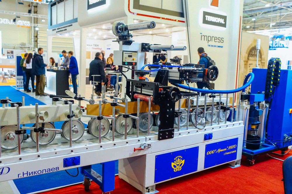 Ламінуючий  станок для окутування МДФ профілів PUR-300 (PUR-460)