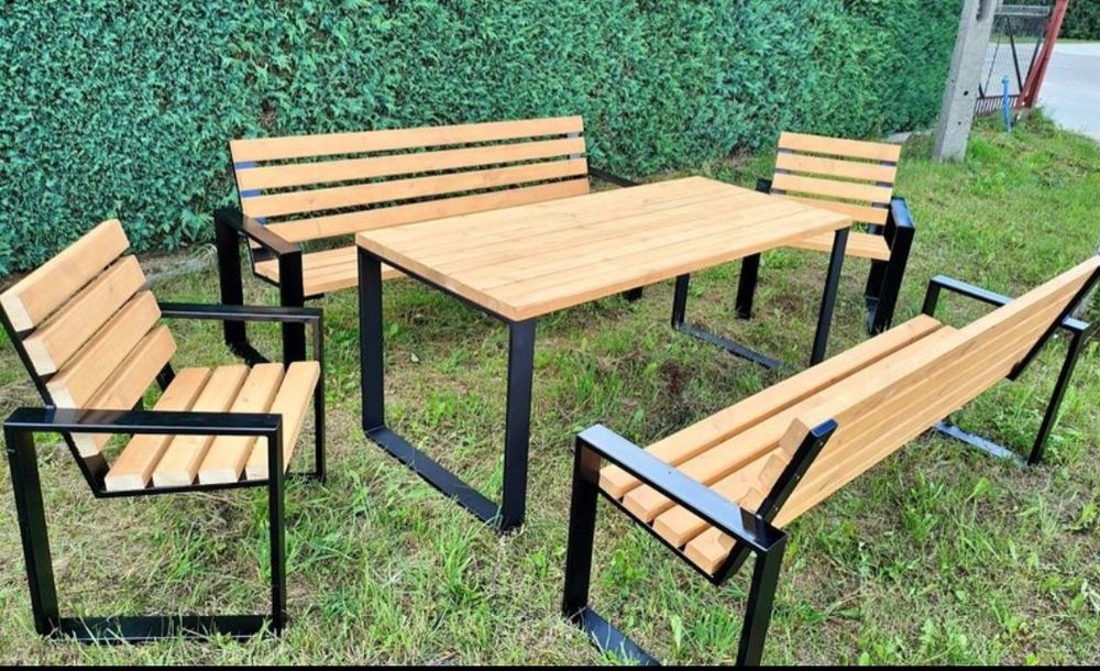 Nogi do ławek ogrodowych I stołu
