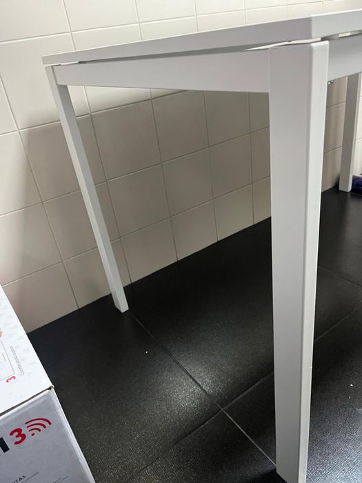 Mesa Branca Cozinha Ikea