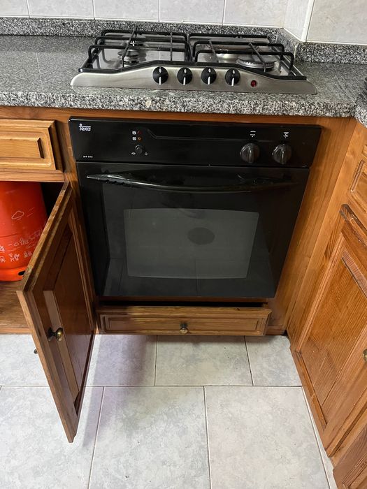 Forno e placa usados placa a gás e forno elétrico