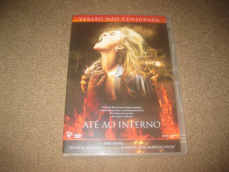DVD "Até ao Inferno" de Sam Raimi/Raro!