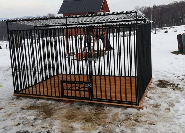 Kojec dla psa .Boks ,klatka ,buda