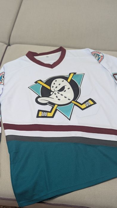 Нова Хокейна майка Anaheim Ducks Banks №99 Mighty Ducks НХЛ