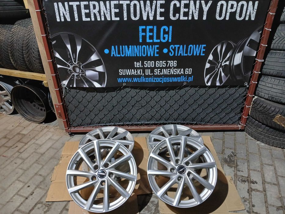 4x felgi alu 16 5x112 Audi A3 A4 A6 Vw Golf Touran Passat Skoda Seat
