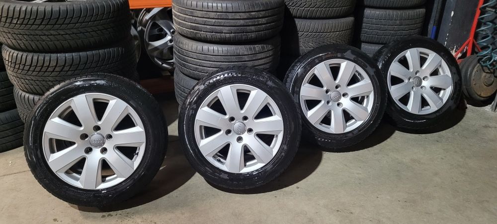 Oryginalne felgi Audi 16 z oponami zima polecam