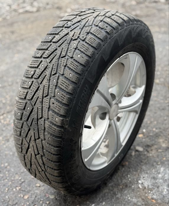 Титаны R15 на зимней резине