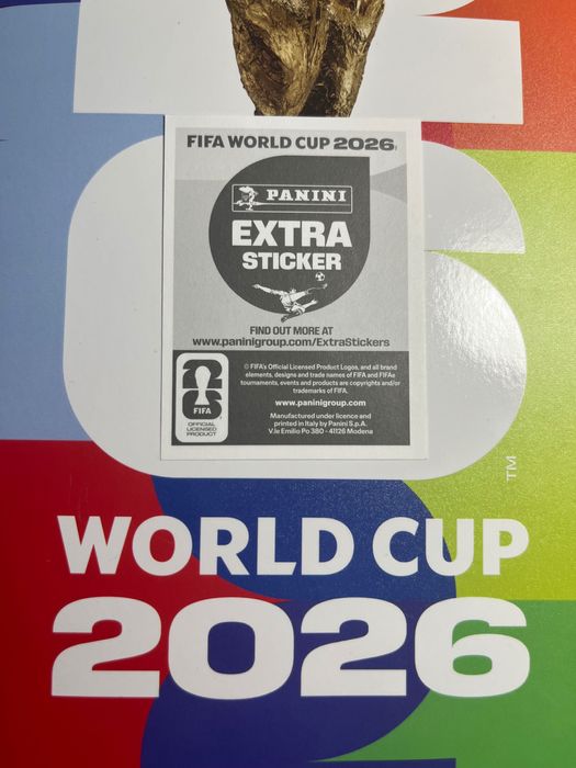 Mbappe silver extra sticker panini