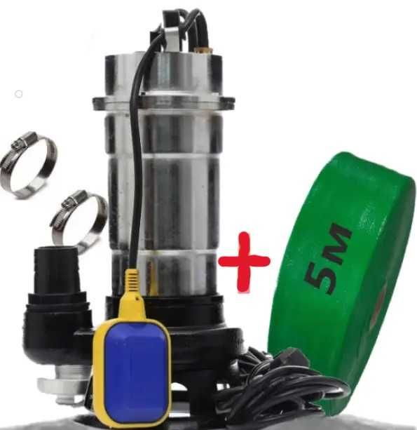 фекальный насос 2,5 kW c ножом ТІЛЬКИ ДОСТАВКА ПОШТОЮ