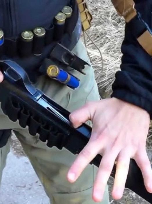 Посилений Паучер подвійного заряджання Quad Load на 4/8 патронів PA6(Nylon)