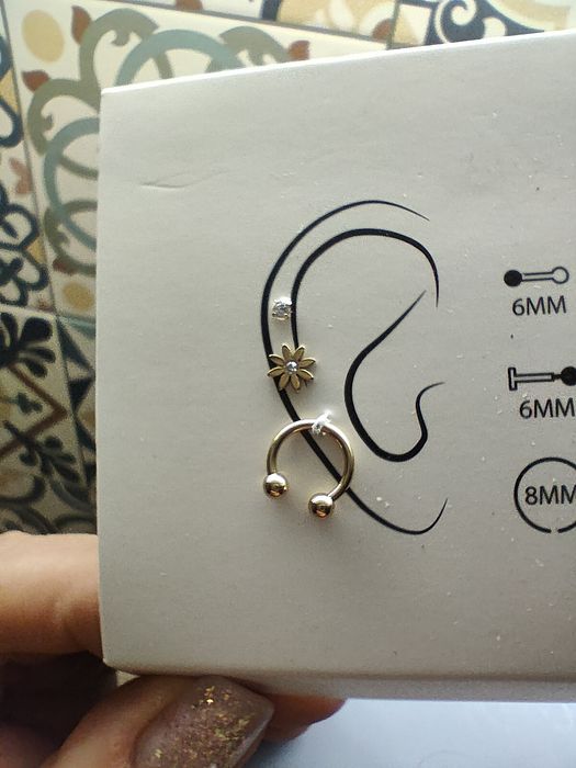 Kolczyki Coach Piercing zestaw kolczyków