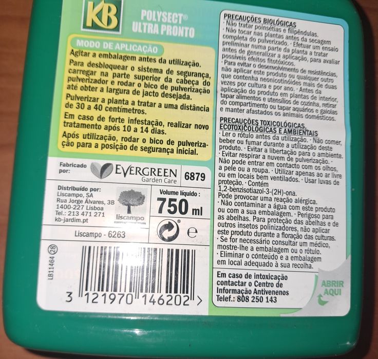 Tratamento para plantas 750ml